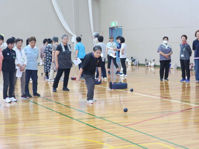 令和７年度　一関市婦連研修会(ボッチャ交流会)の画像