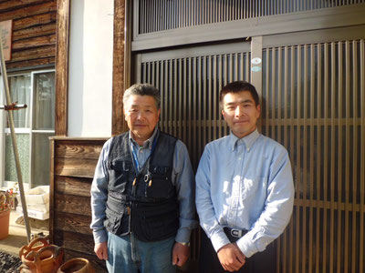 佐藤静雄さん、市嶋豊さん
