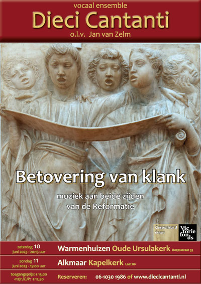 Poster Concert 'Lied van de Ziel'