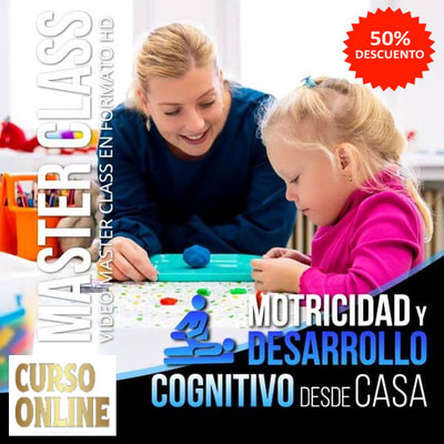 Curso Online Motricidad y Desarrollo Cognitivo Desde Casa, cursos de oficios online,
