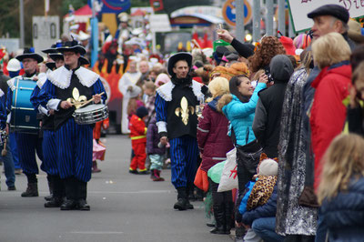 Rosenmontag 2014, Beginn des Umzuges, Februar 2014