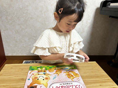 倉敷市ピアノ教室ソレイユ3歳プレピアノレッスン