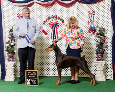Fendi winning her first USA major at 16 mths old