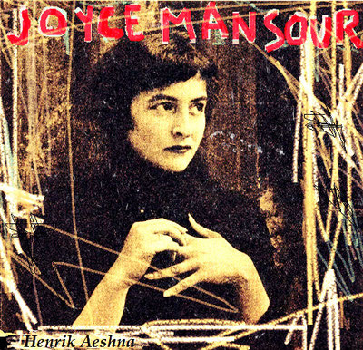 Joyce Mansour poster by Henrik Aeshna