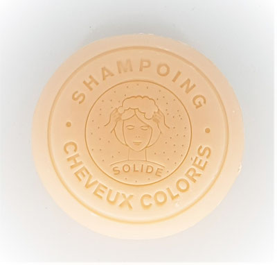 shampoing solide lait  d'ânesse keratine cheveux colorés