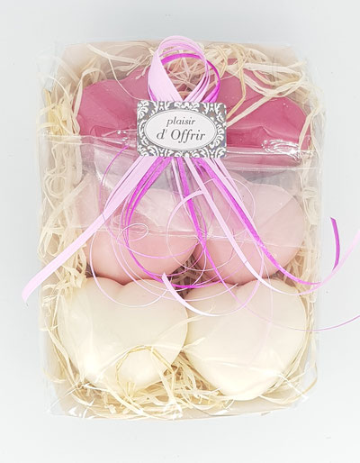 coffret 6 minis coeurs