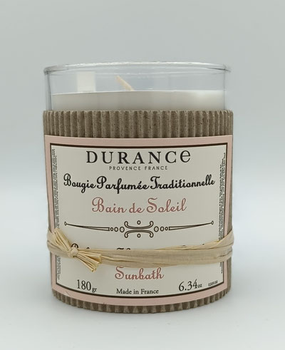 bougie bain de soleil
