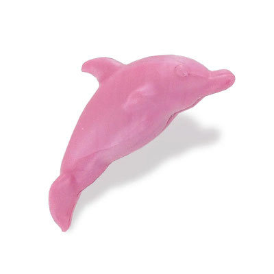 savon fantaisie dauphin rose