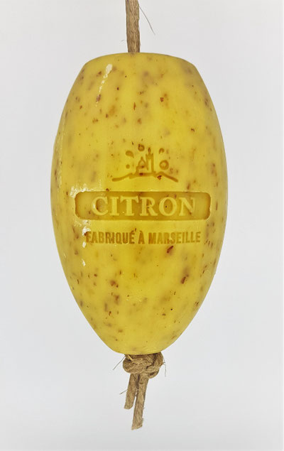 savon écolier citron broyé