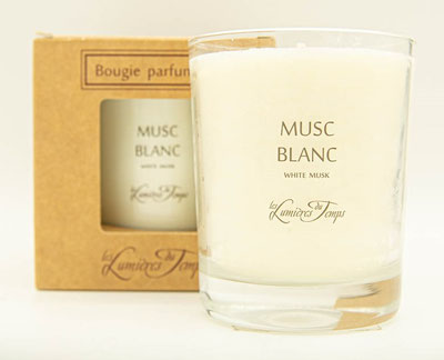 bougie musc blanc