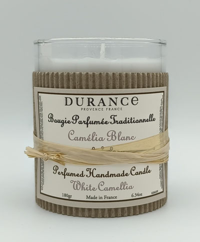 bougie camelia blanc