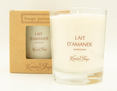 bougie lait d'amande