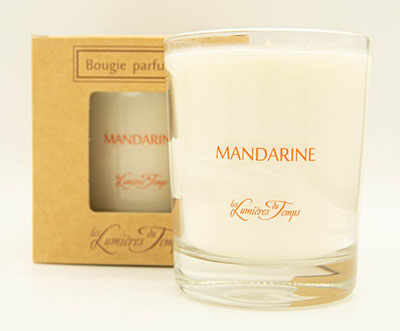 bougie mandarine