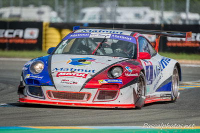 Porsche du Team IMSA Performance ; Pernaut , Narac , gt tour , GT3-R , circuit bugatti , circuit du mans , brandella , ferrari , audi , R8 lms