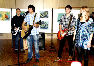 Band ohne Namen , Kunst im Rathaus 2010