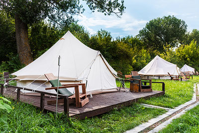 Glamping Zelt auf Wiese 2026