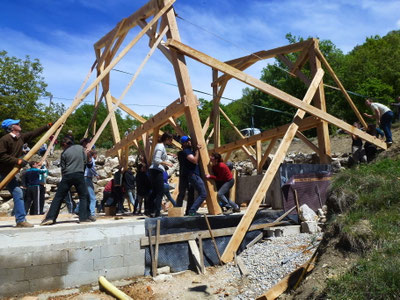 Limans, le chantier de la nouvelle maison collective