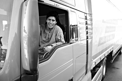 Vermittlung von Lkw-Fahrern