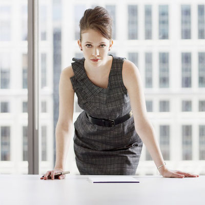 Une femme dirigeante