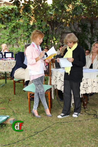 Poetry Reading (sezione stranieri con Lidia Chiarelli e Rosalba Vacis) - (foto Cesare Dellafiore)