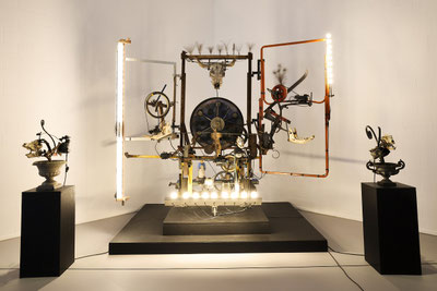 Jean Tinguely, Cenodoxus, 1981, © VG Bild-Kunst Bonn 2025, Foto Christoph Reichwein