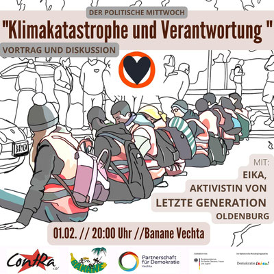 politische mittwoch, klimakrise klimakatastrophe letzte generation, Ramnitz Vechta