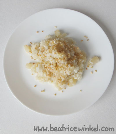 veganes Schwarzwurzel-Risotto