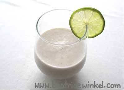veganer Kokos-Bananen-Smoothie