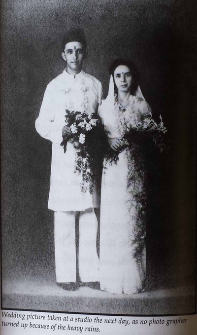 July 1945, Karachi : Image courtesy from Rhoda's book "Surrendering to Him".