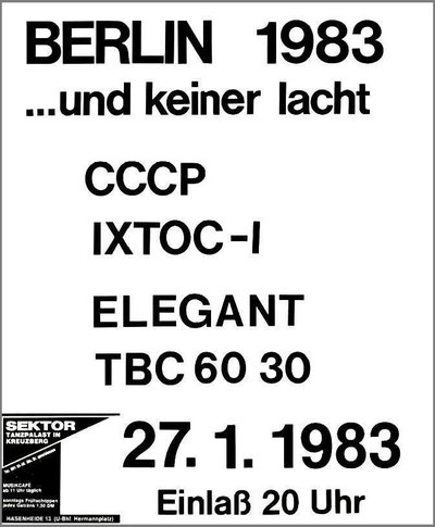 Konzertplakat