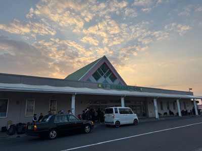 今回は高速船で！