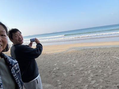 どおしても入りたかった人にお供して(笑)