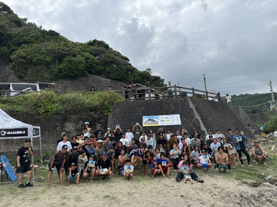 鹿児島カップ最後までのみなさんの集合写真。