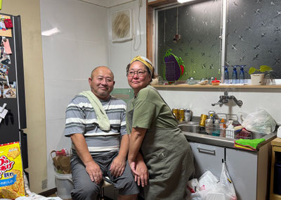 ステキご夫婦、お好み焼きごちそうさまでした~💛💛