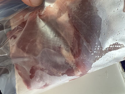 wild boar meat!! 楽しみ!!ありがとう~~