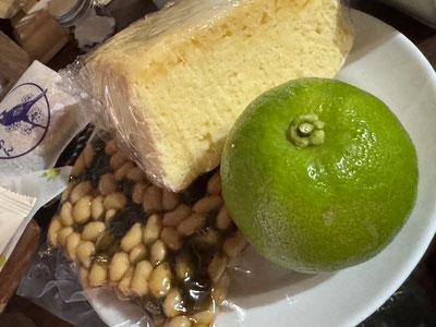 米粉のふくれ菓子!ペロリでした!