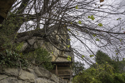 Bild: Wanderung zur Chapelle Notre-Dame in den Sandsteinformationen Les grès d’Annot in Annot 