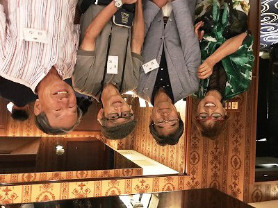また、お会いしましたね!久しぶりでもすぐに打ち解けますね~(笑)