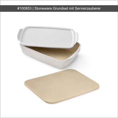 Stoneware Grundset mit Servierzauberer von Pampered Chef®, Tines Ofengenuss
