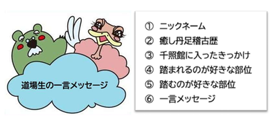 道場生の一言メッセージ