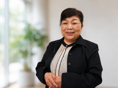 一関市保健推進委員協議会副会長　浦野清子さんの画像