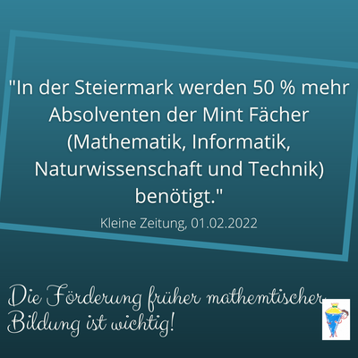 Die Bedeutung der mathematischen Bildung ist unumstritten. Wir, als Präventionsteam Schultüte, bemühen uns um einen positiven Einstieg!