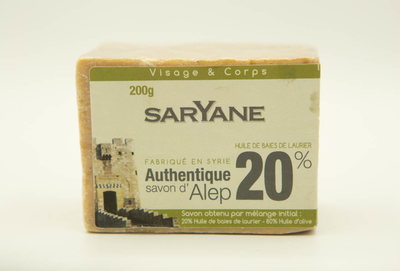 savon d'Alep 20%
