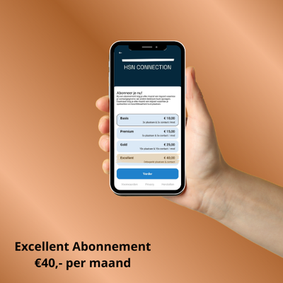 Excellent Abonnement bij HSN Connection het ultieme pakket voor bouwprofessionals die onbeperkte netwerk- en projectplaatsingsmogelijkheden zoeken voor maximale groei en zichtbaarheid
