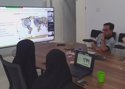 Training on seiscomp.