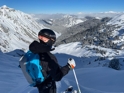  Moniteur de ski à châtel 