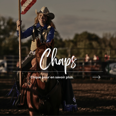 CHAPS CUIR EQUITATION WESTERN