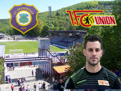 Erzgebirge Aue Martin Männel Daniel Haas Pavel Dotchev