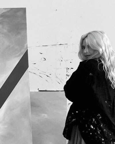 Petra von Kazinyan in her studio, 2025