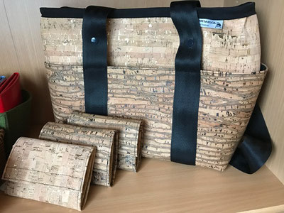 Handtaschen, Blache, Kork